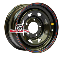 Off-Road Wheels 8x15/5x139,7 ET-25 D110 УАЗ (треуг. мелкий) черный