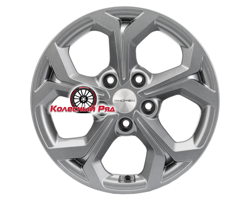 Купить диски Khomen Wheels 6,5x16/5x114,3 ET50 D67,1 KHW1606 (Huyndai/Kia) Gray от производителя Khomen Wheels в Казани