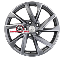 Khomen Wheels 7x17/5x114,3 ET48,5 D67,1 KHW1714 (Sportage) Gray-FP