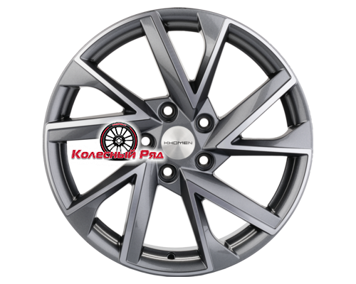 Купить диски Khomen Wheels 7x17/5x114,3 ET48,5 D67,1 KHW1714 (Sportage) Gray-FP от производителя Khomen Wheels в Казани