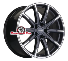 Khomen Wheels 8,5x19/5x112 ET38 D66,6 KHW1903 (Mercedes) Black-FP matt