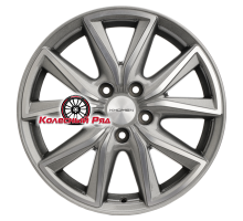 Khomen Wheels 7x17/5x114,3 ET39 D60,1 KHW1706 (RAV4) G-Silver-FP