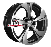 Khomen Wheels 7x17/5x114,3 ET40 D66,1 KHW1724 (Qashqai) Gray-FP