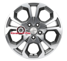 Khomen Wheels 6,5x17/5x114,3 ET50 D66,1 KHW1711 (Arkana/Kaptur) Gray-FP