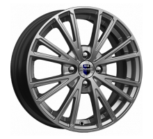 K&K 6x16/4x100 ET41 D60,1 Меандр-оригинал (КС879) Дарк платинум