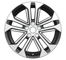 Khomen Wheels 7x18/5x114,3 ET38 D67,1 KHW1803 (Outlander) Black-FP