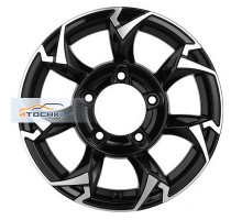 Khomen Wheels 5,5x15/5x139,7 ET5 D98,5 KHW1505 (Lada NIVA 4x4) Black-FP