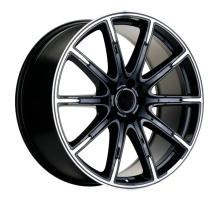 Khomen Wheels 8,5x19/5x112 ET38 D66,6 KHW1903 (Mercedes) Black-FP (под ORG)