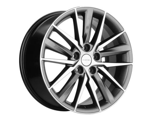 Купить диски Khomen Wheels 8x18/5x108 ET46 D63,4 KHW1807 (Tugella/Jaguar XF/F-Pace) Gray-FP от производителя Khomen Wheels в Казани Купить диски Khomen Wheels 8x18/5x108 ET46 D63,4 KHW1807 (Tugella/Jaguar XF/F-Pace) Gray-FP от производителя Khomen Wheels в Казани