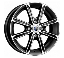 K&K 5x14/4x100 ET43 D60,1 Флэш-оригинал (КС698) Алмаз черный
