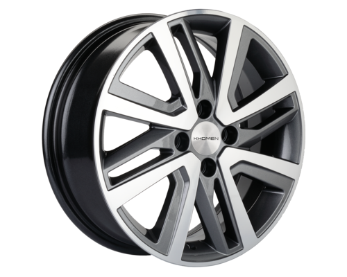 Купить диски Khomen Wheels 6x16/4x100 ET46 D54,1 KHW1609 (Rio II/Solaris II) Gray-FP от производителя Khomen Wheels в Казани Купить диски Khomen Wheels 6x16/4x100 ET46 D54,1 KHW1609 (Rio II/Solaris II) Gray-FP от производителя Khomen Wheels в Казани