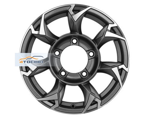Купить диски Khomen Wheels 5,5x15/5x139,7 ET5 D108,1 KHW1505 (Jimny) Gray-FP от производителя Khomen Wheels в Казани Купить диски Khomen Wheels 5,5x15/5x139,7 ET5 D108,1 KHW1505 (Jimny) Gray-FP от производителя Khomen Wheels в Казани