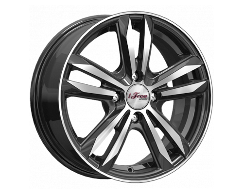 Купить диски iFree 6x15/4x100 ET50 D60,1 Маскот (КС870) Блэк Джек от производителя iFree в Казани