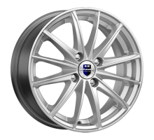 K&K 6x15/4x100 ET40 D67,1 Пойнт Бланк (KC884) Сильвер SK
