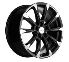 Khomen Wheels 7,5x18/5x108 ET47 D60,1 KHW1808 (Chery Tiggo 8/8 Pro) Black-FP