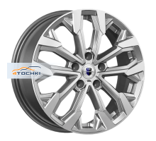 K&K 6,5x17/5x114,3 ET37 D66,6 Морейн (КС1046) Дарк платинум