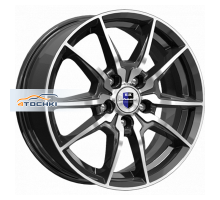 K&K 6,5x16/5x108 ET50 D63,35 Адамар (КС886) Алмаз черный