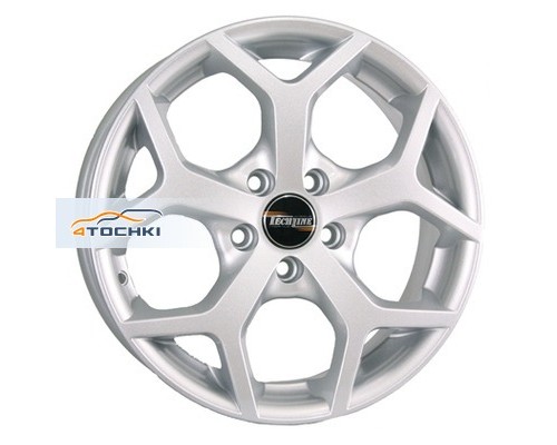 Купить диски Tech Line 6x15/5x108 ET52,5 D63,4 511 Silver от производителя Tech Line в Казани Купить диски Tech Line 6x15/5x108 ET52,5 D63,4 511 Silver от производителя Tech Line в Казани