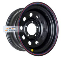 Off-Road Wheels 7x15/5x139,7 ET25 D110 УАЗ Черный (треуг. мелкий, с увелич.полкой под суппорт)