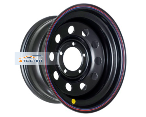 Купить диски Off-Road Wheels 7x15/5x139,7 ET25 D110 УАЗ Черный (треуг. мелкий, с увелич.полкой под суппорт) от производителя Off-Road Wheels в Казани Купить диски Off-Road Wheels 7x15/5x139,7 ET25 D110 УАЗ Черный (треуг. мелкий, с увелич.полкой под суппорт) от производителя Off-Road Wheels в Казани
