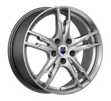 K&K 7x17/5x105 ET40 D56,6 Солар (КС875) Дарк платинум