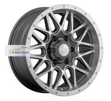 LS 8x17/6x139,7 ET10 D100,1 1341 MGMF (конус, Колпак+лого)