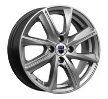 K&K 6x15/4x100 ET40 D67,1 Арнар (КС890) Дарк платинум