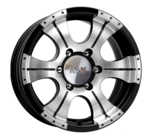 K&K 8x16/6x139,7 ET0 D111,6 Байконур (КС465М) Алмаз черный