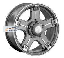 LS 7x16/5x139,7 ET35 D108,1 876 GMF (конус, Колпак+лого)