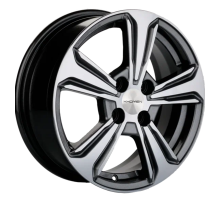 Khomen Wheels 6x15/4x100 ET46 D54,1 KHW1502 (Rio/Solaris) G-Silver-FP