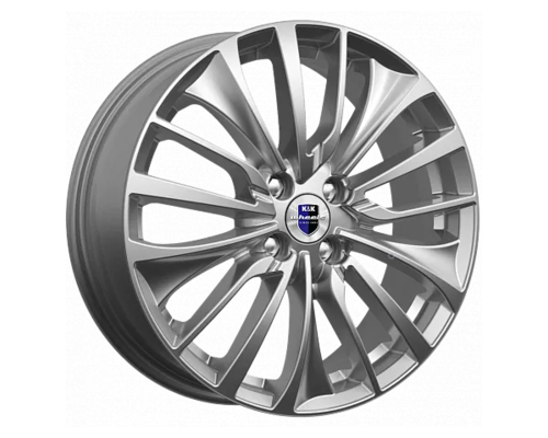 Купить диски K&K 6,5x17/4x100 ET43 D60,1 Flanker (КС905) Дарк платинум от производителя K&K в Казани Купить диски K&K 6,5x17/4x100 ET43 D60,1 Flanker (КС905) Дарк платинум от производителя K&K в Казани