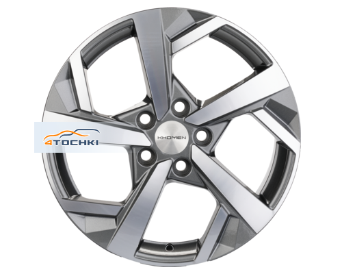 Купить диски Khomen Wheels 7x17/5x114,3 ET40 D66,1 KHW1712 (Qashqai) Gray-FP от производителя Khomen Wheels в Казани Купить диски Khomen Wheels 7x17/5x114,3 ET40 D66,1 KHW1712 (Qashqai) Gray-FP от производителя Khomen Wheels в Казани