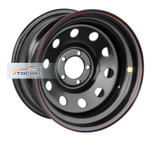Off-Road Wheels 8x18/5x127 ET30 D71,6 Jeep Черный (треугольник мелкий)