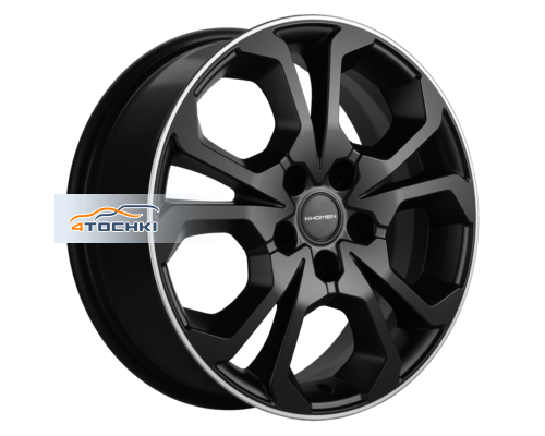 Купить диски Khomen Wheels 6,5x17/5x108 ET33 D60,1 KHW1711 (Chery/Exeed) Black от производителя Khomen Wheels в Казани Купить диски Khomen Wheels 6,5x17/5x108 ET33 D60,1 KHW1711 (Chery/Exeed) Black от производителя Khomen Wheels в Казани