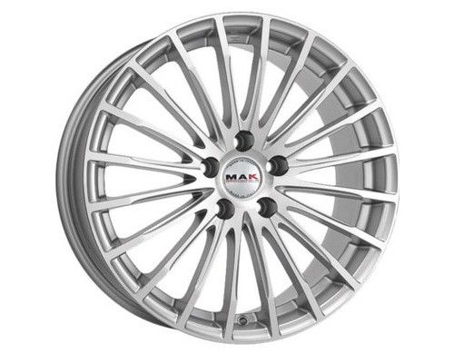 Купить диски MAK 7,5x17/5x112 ET43 D76 Fatale Silver от производителя MAK в Казани Купить диски MAK 7,5x17/5x112 ET43 D76 Fatale Silver от производителя MAK в Казани