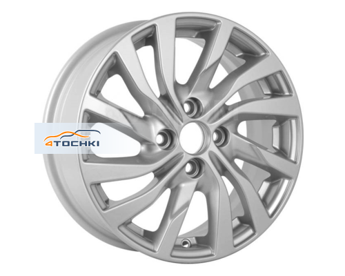 Купить диски K&K 6x15/4x100 ET46 D54,1 КС882 Сильвер от производителя K&K в Казани Купить диски K&K 6x15/4x100 ET46 D54,1 КС882 Сильвер от производителя K&K в Казани