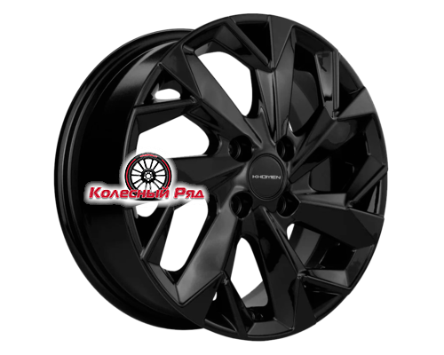 Купить диски Khomen Wheels 5,5x14/4x98 ET35 D58,5 KHW1402 Black от производителя Khomen Wheels в Казани