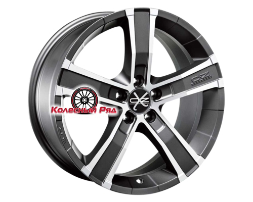 Купить диски OZ 8x18/5x114,3 ET35 D79 Sahara 5 Matt Graphite Diamond Cut от производителя OZ в Казани