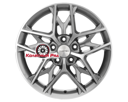 Купить диски Khomen Wheels 7x17/5x114,3 ET45 D60,1 KHW1709 (Changan/Geely/Lexus/Toyota) Gray-FP от производителя Khomen Wheels в Казани