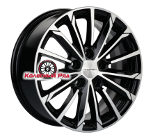 Khomen Wheels 6,5x16/5x114,3 ET45 D60,1 KHW1611 (Toyota/Suzuki) Black-FP