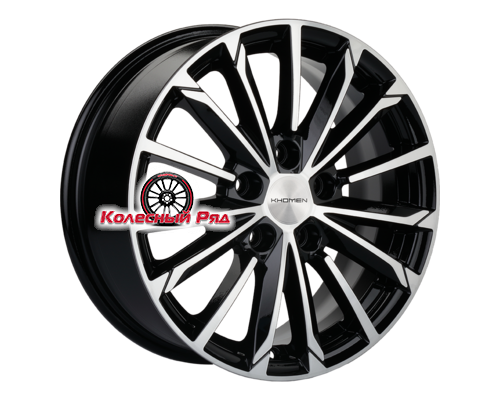 Купить диски Khomen Wheels 6,5x16/5x114,3 ET45 D60,1 KHW1611 (Toyota/Suzuki) Black-FP от производителя Khomen Wheels в Казани