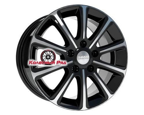 Купить диски СКАД 6,5x16/5x114,3 ET45 D60,1 Милан Алмаз (АРС 014 black) от производителя Скад в Казани