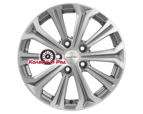 Купить диски Khomen Wheels 6,5x16/5x108 ET50 D63,3 KHW1610 (Focus) Gray-FP от производителя Khomen Wheels в Казани