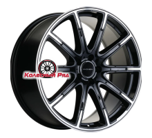 Khomen Wheels 9,5x21/5x112 ET30 D66,6 KHW2102 (GLS class) Black-FP