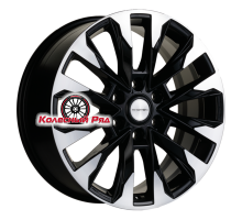 Khomen Wheels 8x20/6x114,3 ET45 D66,1 KHW2010 (Navara) Black-FP