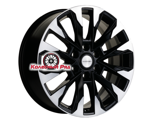 Купить диски Khomen Wheels 8x20/6x114,3 ET45 D66,1 KHW2010 (Navara) Black-FP от производителя Khomen Wheels в Казани