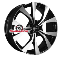 Khomen Wheels 7x19/5x108 ET36 D65,1 KHW1906 (Exeed VX/TXL/LX) Black-FP