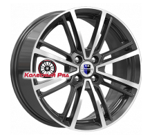 K&K 7x17/5x114,3 ET45 D67,1 Эрфурт (КС898) Алмаз черный