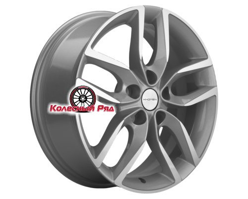 Купить диски Khomen Wheels 6,5x17/5x114,3 ET40 D67,1 KHW1708 (XCeed) F-Silver-FP от производителя Khomen Wheels в Казани