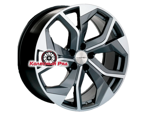 Купить диски Khomen Wheels 8,5x20/5x112 ET33 D66,6 KHW2006 (Audi/VW) Gray-FP от производителя Khomen Wheels в Казани